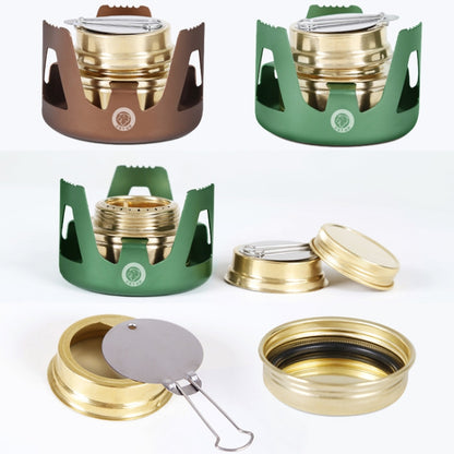 CSTUR Y2218 Outdoor Ultralight Aluminum Stove Camping Fishing Portable Liquid Alcohol Stoves