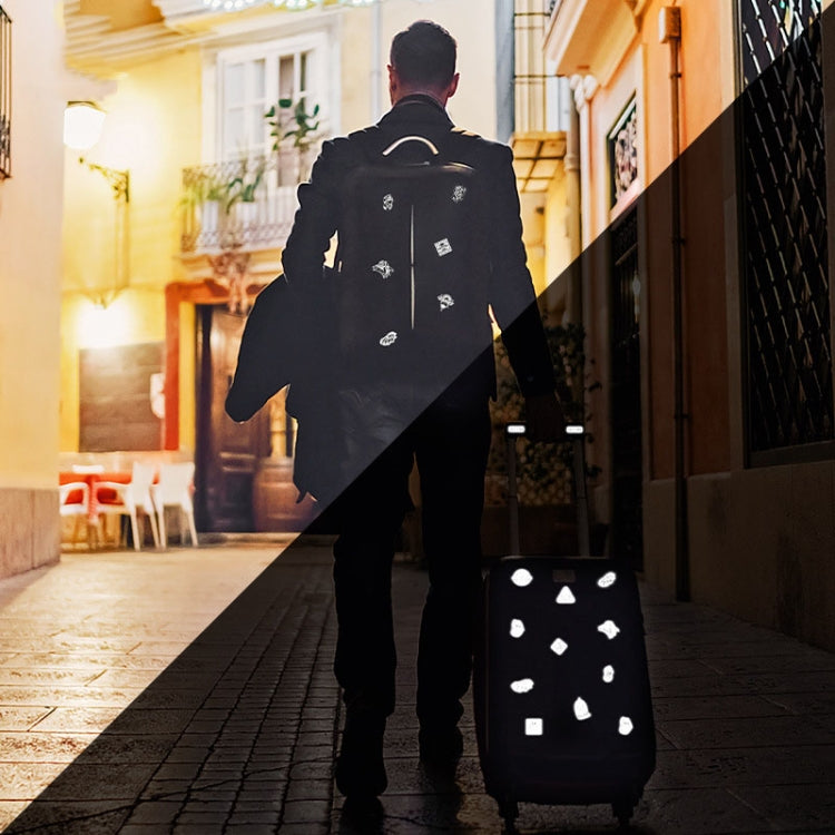 Electrical Motorcycle Graffiti Reflective Stickers Bicycle Decorative Warning Strips, ENLEE EN-6541 35pcs /Set