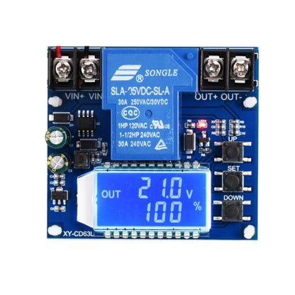 12V/24V/36V/48V 30A Battery Overshoot & Over-Discharge Protection Automatic Shutdown Switch Module