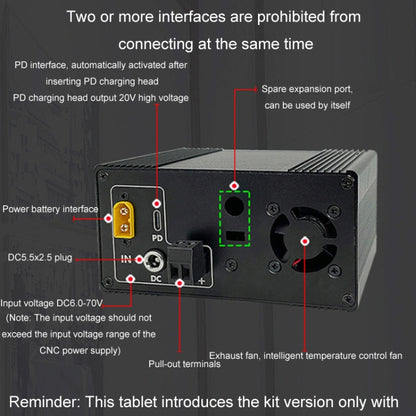 50V 8A DC Numerical Control Lithium Battery Step-Down Power Supply, XY5008L, XY5008L With Case
