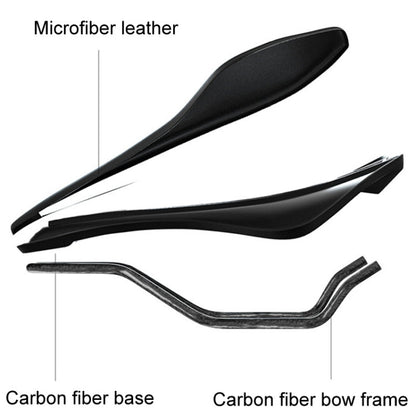 ENLEE E-ZD412 Bicycle Carbon Fiber Cushion Outdoor Riding Mountain Bike Saddle, Skull, Camouflage, Devil