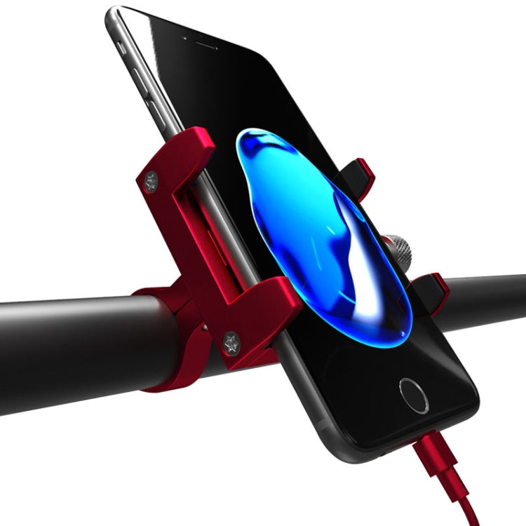 ENLEE Aluminum Alloy Phone Holder Bicycle Riding Fixed Navigation Mount