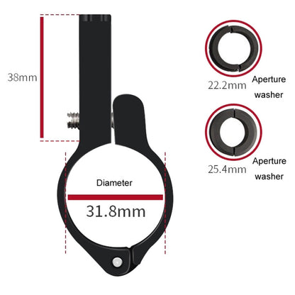 ENLEE Aluminum Alloy Phone Holder Bicycle Riding Fixed Navigation Mount