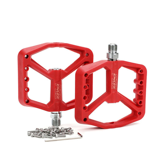 ENLEE F228 1pair Bicycle Nylon Pedals Mountain Bike Widened Riding Footrests