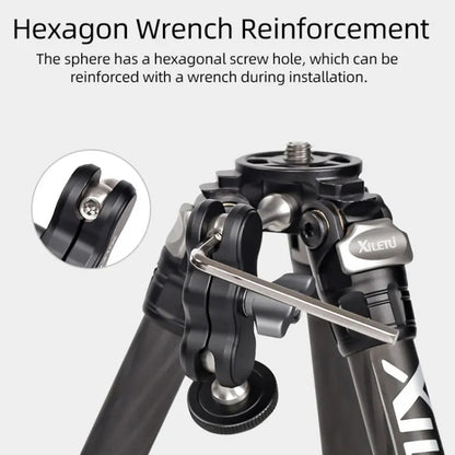 XILETU  TM Series Magic Arm With Dual Ballhead Camera Video Monitor Mount Adapter, TM-2, TM-3, TM-4, TM-5