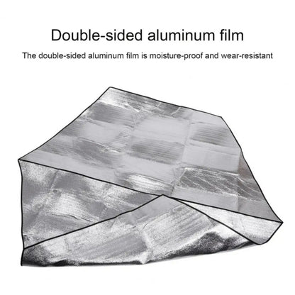 Outdoor Large Hexagonal Double Sided Aluminum Film Moisture Pad Waterproof Heat Insulation Camping Equipment Tent Picnic Pad