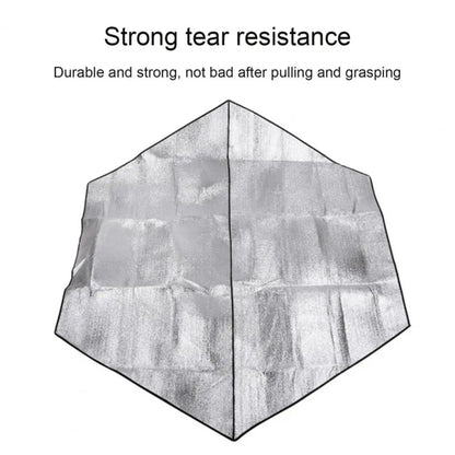 Outdoor Large Hexagonal Double Sided Aluminum Film Moisture Pad Waterproof Heat Insulation Camping Equipment Tent Picnic Pad