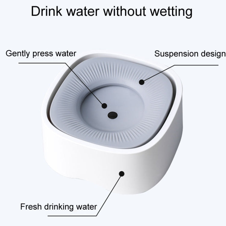 Pets No Wet Mouth Floating Bowl Cats And Dogs Buoyant Drinking Fountain Bowl