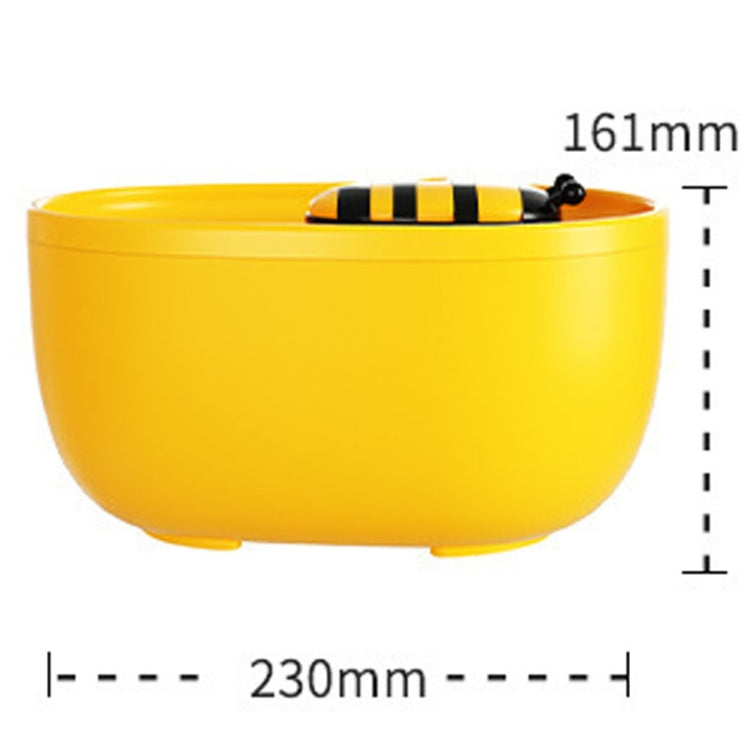 2L Bee Pet Water Dispenser Cats Intelligent Circulating Filtered Water Dryer, USB Direct Plug