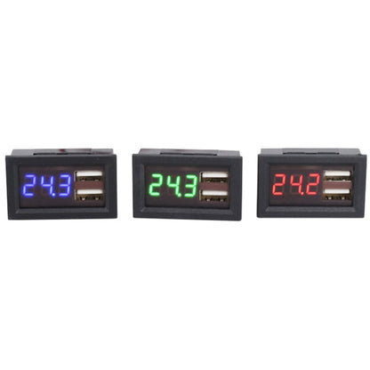 Digital Display Lithium Battery Pack To 5V USB Converter Step-Down Module, F8-40V