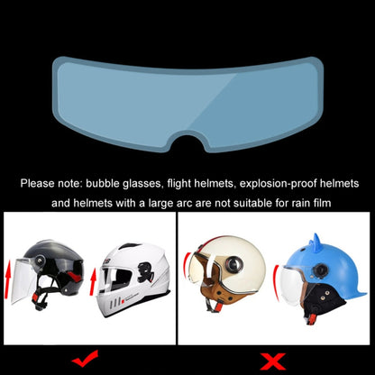 Travel Motorcycle Helmet Rainproof and Anti-fog Film, Paste Inside, Paste Outside, Thick Traceless Glue Inside, Thick Traceless Glue Outside, Extra Large Inside, Extra Large Outside, 3 Generation Inside, 3 Generation Outside