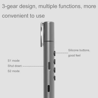 Conference Teaching Page Turning Pen Electronic Telescopic Pointer Laser Pointer PPT Wireless Presenter, Telescopic Laser Pointer