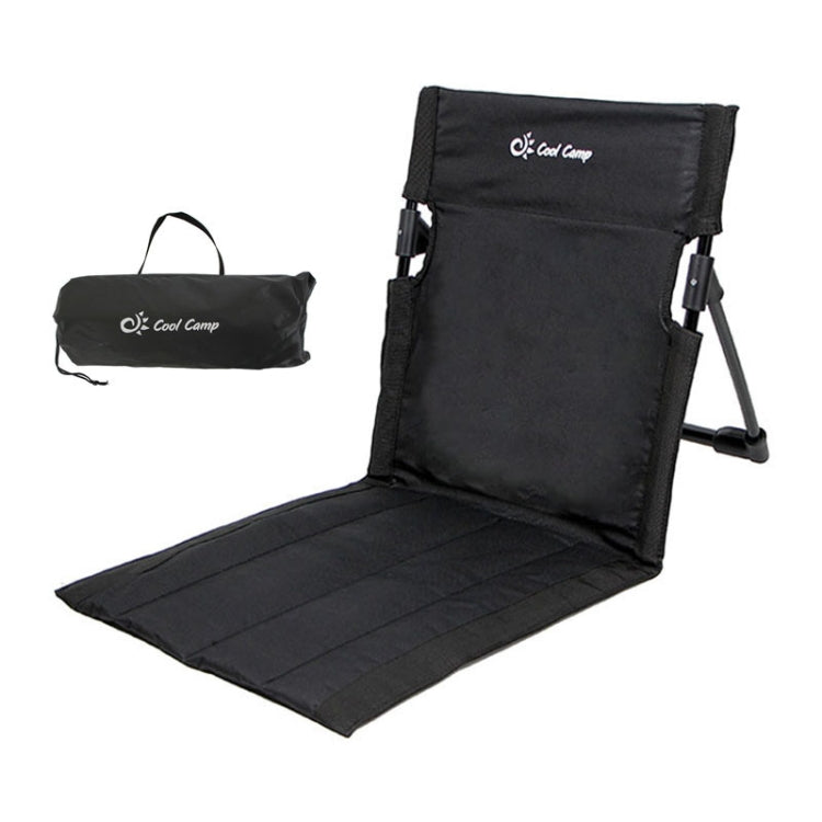 COOL CAMP C-Y006 Outdoor Camping Back Cushion Aluminum Folding Beach Chair Park Wild Leisure Chair