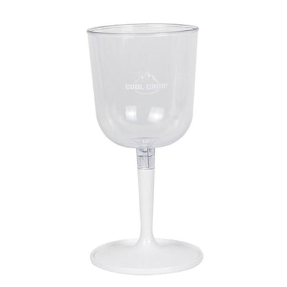 COOL CAMP CF-523 Removable Portable Outdoor Camping Wine Glass Shatterproof Resin Collapsible Champagne Cup