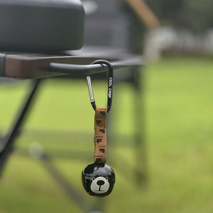 COOL CAMP CF-F0008 Outdoor Camping Climbing Hiking Backpack Pendant Bell Keychain Decoration