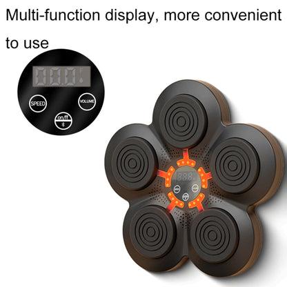LED Light Smart Bluetooth Music Boxing Machine Home Punch-free Wall-mounted Electronic Boxer, without Glove, with Kids Gloves, with Adult Gloves