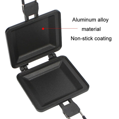 COOL CAMP CF-807 Outdoor Camping Folding Portable Sandwich Nonstick Grill Pan Toast Double Sided Skillet
