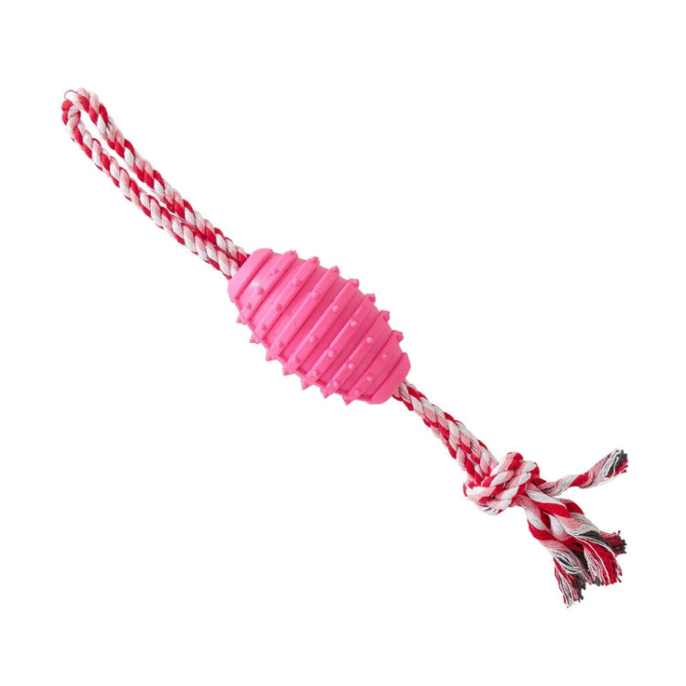 Dog Teething Toy Knot Pet Bite Resistant Teeth Cleaning Cotton Rope Ball