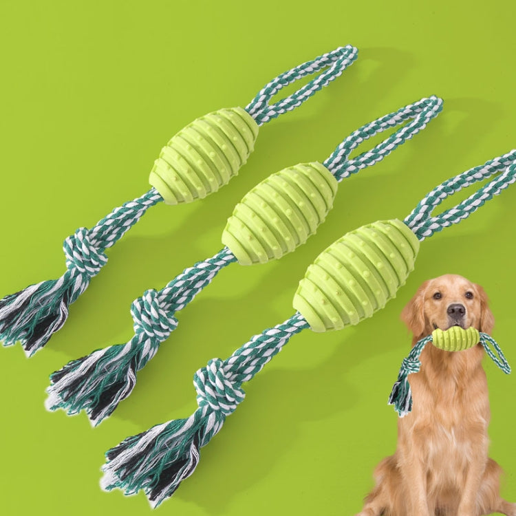 Dog Teething Toy Knot Pet Bite Resistant Teeth Cleaning Cotton Rope Ball