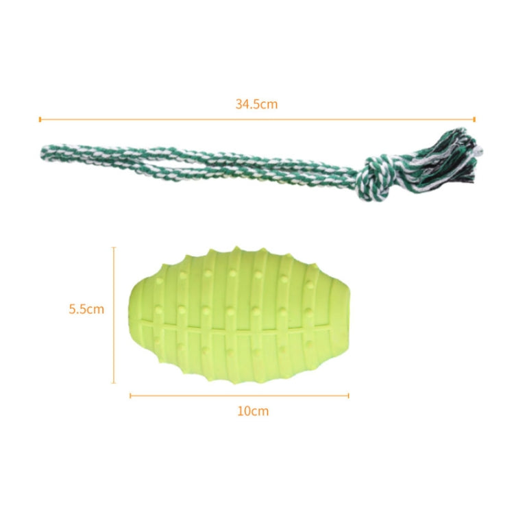 Dog Teething Toy Knot Pet Bite Resistant Teeth Cleaning Cotton Rope Ball
