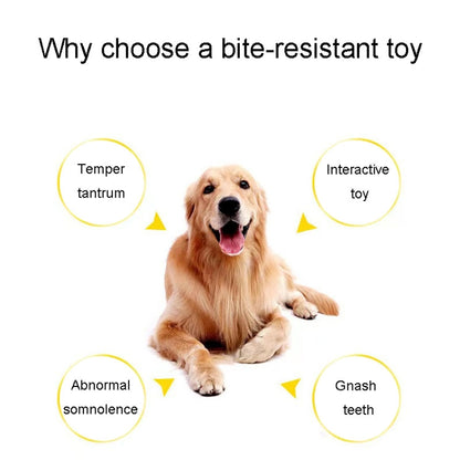 Dog Teething Toy Knot Pet Bite Resistant Teeth Cleaning Cotton Rope Ball