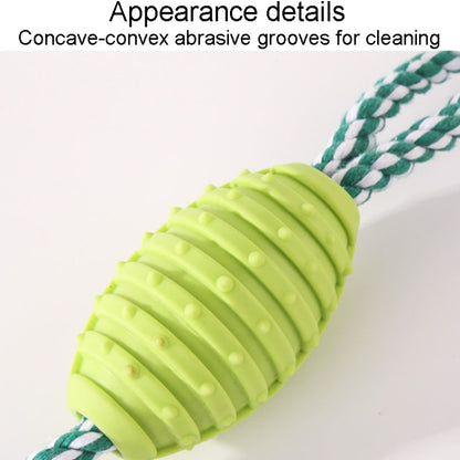 Dog Teething Toy Knot Pet Bite Resistant Teeth Cleaning Cotton Rope Ball