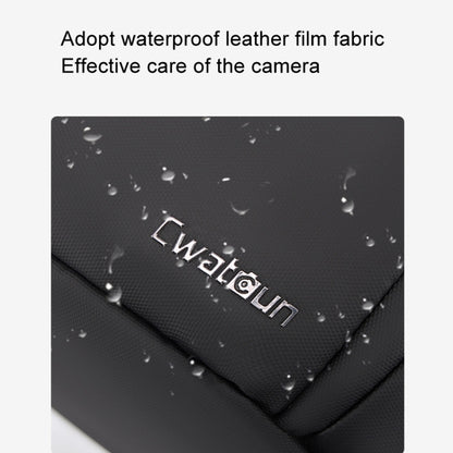 Multi-functional Camera Waist Pack Simple and Lightweight Microslr Camera Bag Casual Waterproof Storage Bag, Cwatcun D105 Large