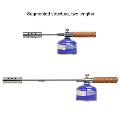 COOL CAMP CF-77773 Outdoor Camping Flamethrower Portable Wooden Handle BBQ Igniter