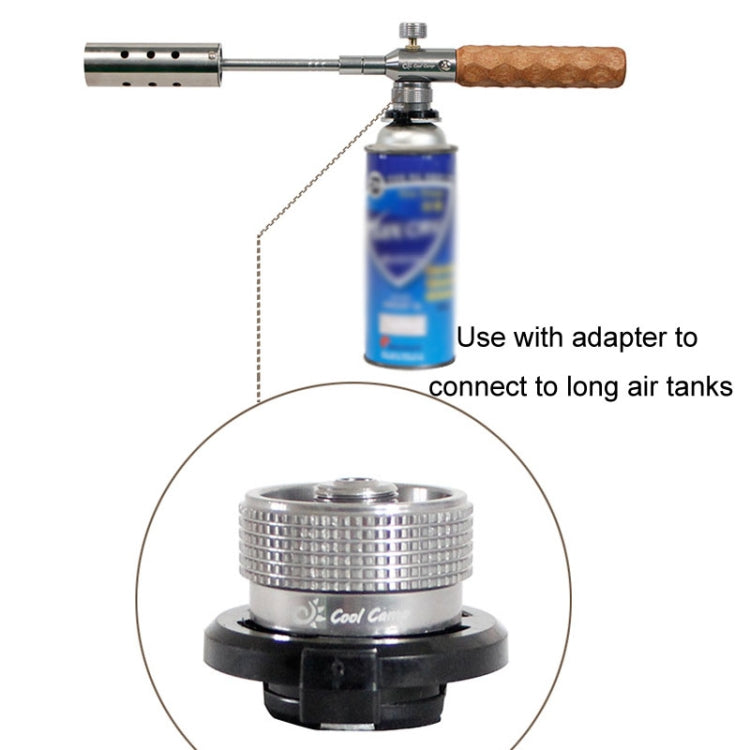 COOL CAMP CF-77773 Outdoor Camping Flamethrower Portable Wooden Handle BBQ Igniter
