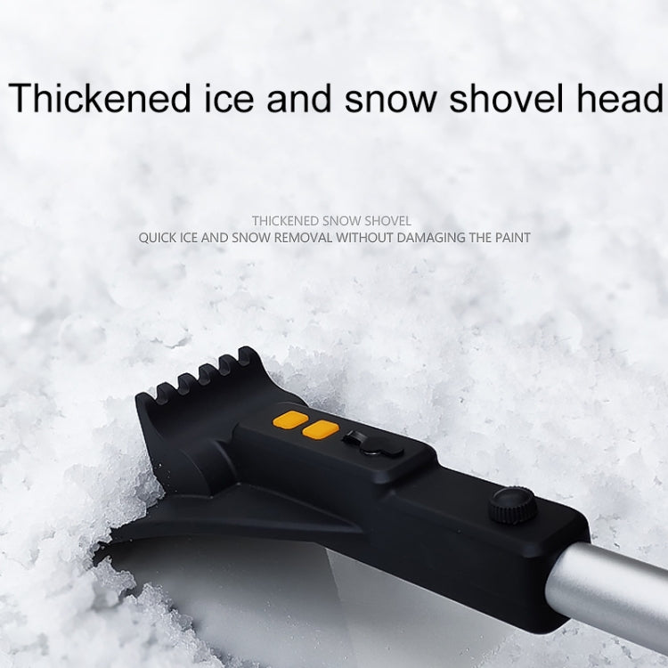 Car Multifunctional Telescopic Snow Shovel Glass Defrost De-icing Brush Winter Cleaning Tools, Ordinary, Light Model