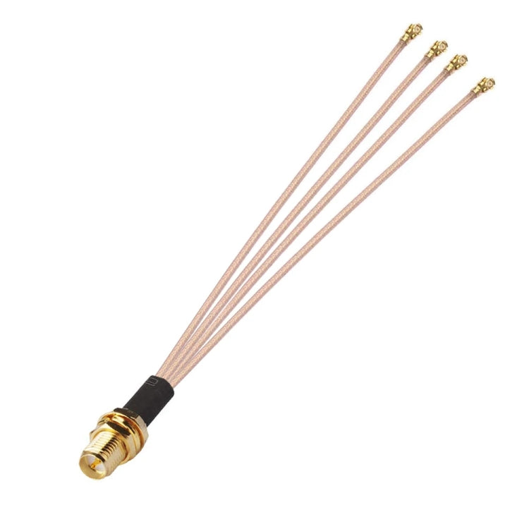 RG178 Pigtail WIFI Antenna Extension Cable Jumper, 1 In 3 IPX To RPSMAK, 1 In 3 IPX To SMAK, 1 In 3 IPX To RPSMAJ, 1 In 3 IPX To SMAJ, 1 In 4 IPX To RPSMAK, 1 In 4 IPX To SMAK, 1 In 4 IPX To RPSMAJ, 1 In 4 IPX To SMAJ