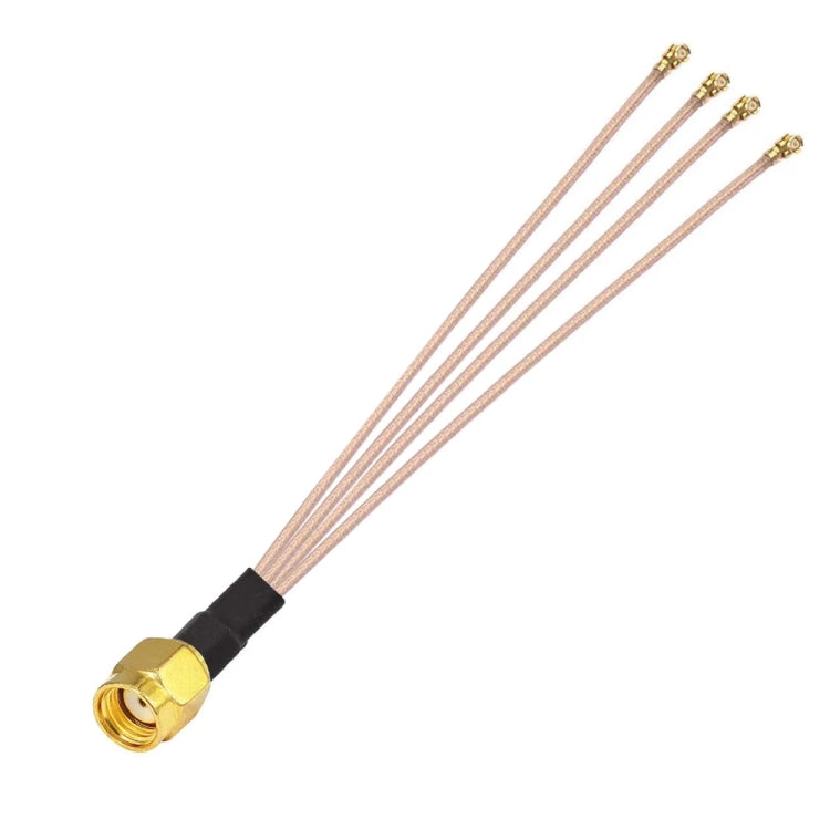 RG178 Pigtail WIFI Antenna Extension Cable Jumper, 1 In 3 IPX To RPSMAK, 1 In 3 IPX To SMAK, 1 In 3 IPX To RPSMAJ, 1 In 3 IPX To SMAJ, 1 In 4 IPX To RPSMAK, 1 In 4 IPX To SMAK, 1 In 4 IPX To RPSMAJ, 1 In 4 IPX To SMAJ