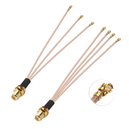 RG178 Pigtail WIFI Antenna Extension Cable Jumper, 1 In 3 IPX To RPSMAK, 1 In 3 IPX To SMAK, 1 In 3 IPX To RPSMAJ, 1 In 3 IPX To SMAJ, 1 In 4 IPX To RPSMAK, 1 In 4 IPX To SMAK, 1 In 4 IPX To RPSMAJ, 1 In 4 IPX To SMAJ