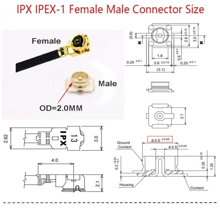 RG178 Pigtail WIFI Antenna Extension Cable Jumper, 1 In 3 IPX To RPSMAK, 1 In 3 IPX To SMAK, 1 In 3 IPX To RPSMAJ, 1 In 3 IPX To SMAJ, 1 In 4 IPX To RPSMAK, 1 In 4 IPX To SMAK, 1 In 4 IPX To RPSMAJ, 1 In 4 IPX To SMAJ