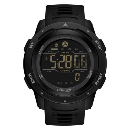 SANDA 2145 Calorie Pedometer Alarm Clock Waterproof Multifunctional Hiking Sports Shockproof Smart Watch