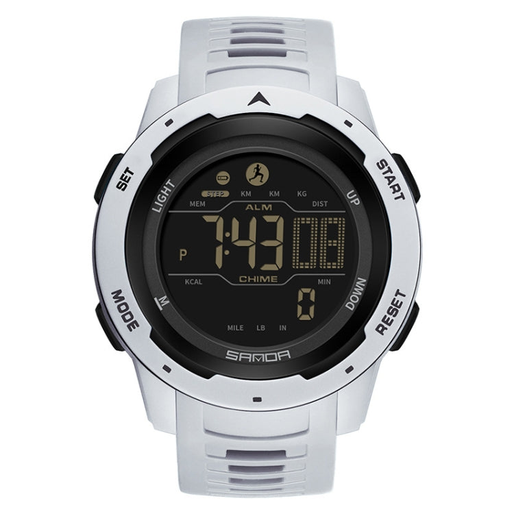 SANDA 2145 Calorie Pedometer Alarm Clock Waterproof Multifunctional Hiking Sports Shockproof Smart Watch