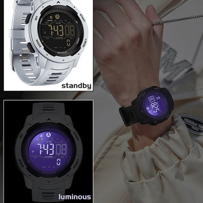 SANDA 2145 Calorie Pedometer Alarm Clock Waterproof Multifunctional Hiking Sports Shockproof Smart Watch