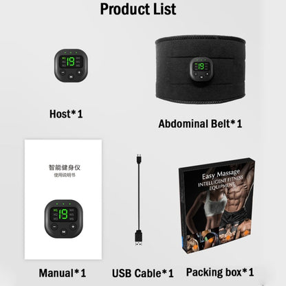 Intelligent EMS Fitness Belt Lazy Fat Dumping Belt Indoor Massage Training Abdominal Fitness Machine
