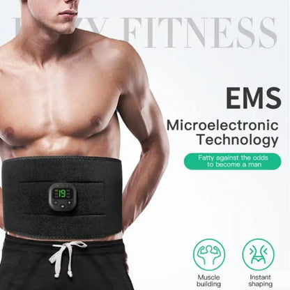 Intelligent EMS Fitness Belt Lazy Fat Dumping Belt Indoor Massage Training Abdominal Fitness Machine