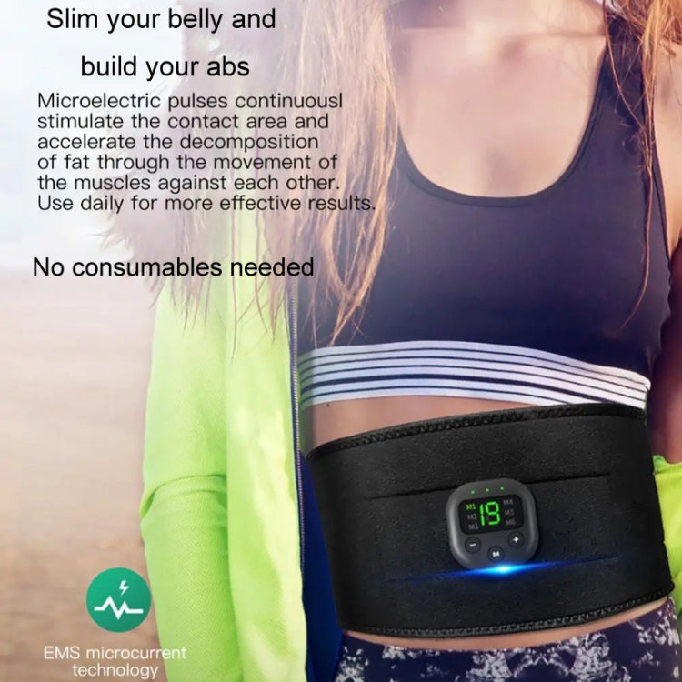Intelligent EMS Fitness Belt Lazy Fat Dumping Belt Indoor Massage Training Abdominal Fitness Machine