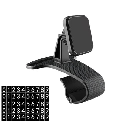 Magnetic Mobile Phone Car Holder Dashboard Parking Number Plate