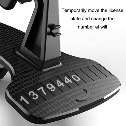 Magnetic Mobile Phone Car Holder Dashboard Parking Number Plate