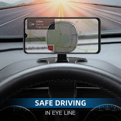 Magnetic Mobile Phone Car Holder Dashboard Parking Number Plate