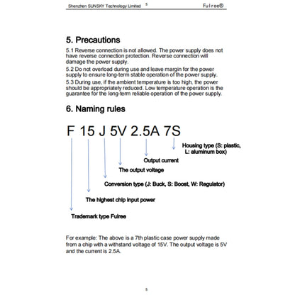 Vehicle Power Supply DC Ultra Thin Step-Down Power Converter, Fulree 12V To 3.3V 2.5A, Fulree 12V To 4.2V 2.5A, Fulree 12V To 5V 2.5A, Fulree 12V To 6V 2.5A, Fulree 12V To 7.5V 2.5A, Fulree 12V To 9V 1A