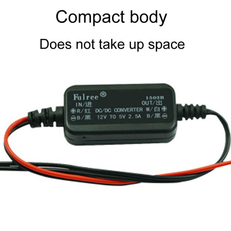 Vehicle Power Supply DC Ultra Thin Step-Down Power Converter, Fulree 12V To 3.3V 2.5A, Fulree 12V To 4.2V 2.5A, Fulree 12V To 5V 2.5A, Fulree 12V To 6V 2.5A, Fulree 12V To 7.5V 2.5A, Fulree 12V To 9V 1A