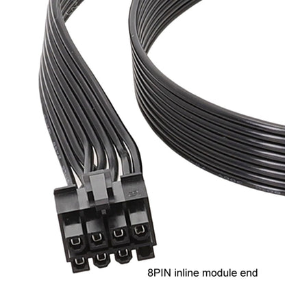 For Corsair 18AWG Flat Cable Power Module Cable Graphics Card Module Cable 8Pin To 8Pin 6+2, 50cm For Corsair, 60cm For Corsair