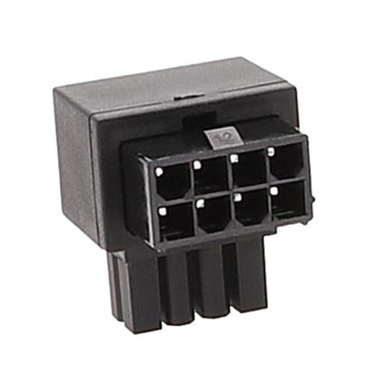 Motherboard CPU 8Pin Power Steering Connector Interface Steering Header 90 Degree Adaptor, Positive Bend A Type, Reverse Curve B Type