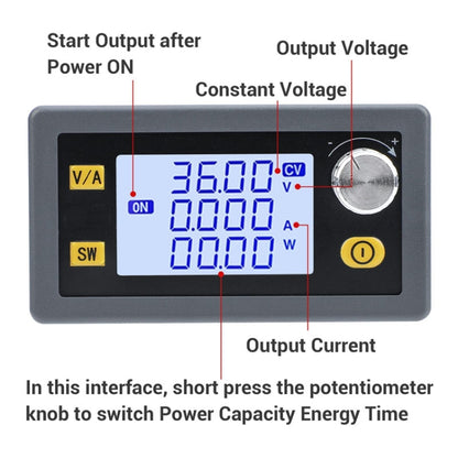 80W 5A DC-DC Adjustable Voltage Regulator Battery Charging Module, 80W 5A