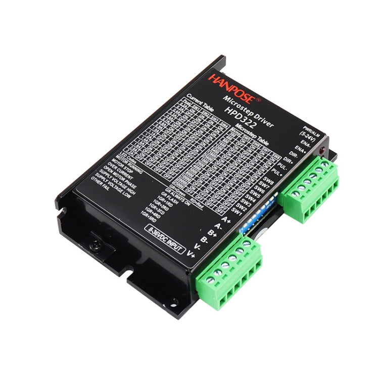 HANPOSE HPD332 2.2A 8-36V Stepper Motor Driver For 20 28 35 42 Motor, HANPOSE HPD332