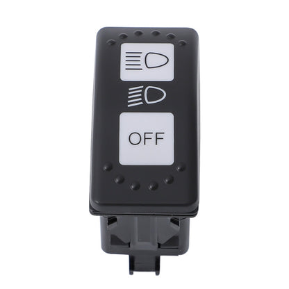 12V Car Modified Far Near Light Self-Locking Waterproof Switch